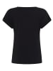 Kangaroos Kurzarmshirt in schwarz