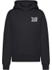 Mister Tee Hoodie "Never Look Back Ladies Fluffy Hoody" in Schwarz