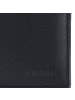 oxmox Leather Geldbörse RFID Schutz Leder 11 cm in schwarz-pure 2.0