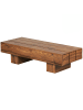 KADIMA DESIGN Couchtisch Massiv-Holz 120cm breit Design Wohnzimmer-Tisch in Massivholz