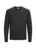 Jack & Jones Pullover 'Basic' in dunkelgrau