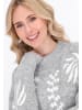 IZIA Sweater in light grey melange
