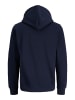 JACK & JONES PLUS Kapuzenpullover in Navy Blazer