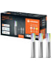 LEDVANCE Smarte LED Gartenleuchte WiFi Erweiterung 3 Mini Garten Poles für Außen