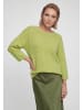 Olsen Strickpullover in Wild Lime Melange