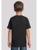 F4NT4STIC T-Shirt Niedlicher Mädchen Dinosaurier in schwarz