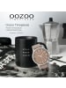 Oozoo Analog-Armbanduhr Oozoo Timepieces grau groß (ca. 45mm)