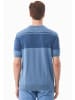 Organication T-Shirt "MOR17954" in Coronetblau/Hellnavy