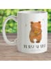 Mr. & Mrs. Panda Kaffeetasse Bär Honig mit Spruch in Weiß