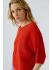 Oui Pullover in red alert