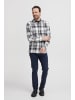 FQ1924 Karohemd FQOliver Checked Overshirt in blau