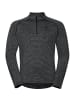 Odlo Sweatshirt/Midlayer Midlayer 1/2 zip SESVENNA in Schwarz