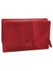 mano Donna Aurona Geldbörse RFID Leder 14,5 cm rot