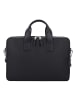 Lacoste Chantaco Aktentasche Leder 39 cm Laptopfach black