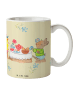 Mr. & Mrs. Panda Tasse Ostern Frühstück ohne Spruch in Blumig