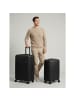 Saxoline Miami 4-Rollen Kofferset S+L mit Dehnfalte black