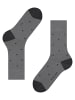 Falke Socken Dot in Steel mel.