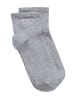 Ulla Popken Socken in hellgrau mélange