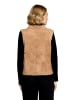 Betty Barclay Strickweste mit Stehkragen in Beige