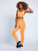 Hummel Leggings Hmlclea Multisport Damen in BLAZING ORANGE/CARROT CURL MELANGE