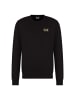 EA7 Sweatshirt in schwarz