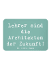 Mr. & Mrs. Panda Kühlschrankmagnet Spruch Lehrer Zukunftsarchite... in Meeresbrise