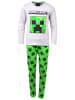 Minecraft Schlafanzug Minecraft Creeper in Grau