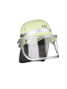 relaxdays 6x Kinder Feuerwehrhelm in Gelb