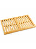 relaxdays Badematte in Natur - (B)59,5 x (H)2,5 x (T)39 cm