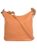 Cluty Umhängetasche echt Leder in orange
