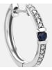 Diamant L'éternel Ohrringe aus 375 Weißgold mit Diamant mit Saphir