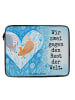 Mr. & Mrs. Panda Laptop Tasche Mäuse Herz Design mit Spruch in Weiß