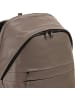 DuDu New York Daypack Leder 41 cm Laptopfach in taupe