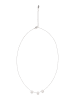 usha WHITE LABEL Women Chain Necklace in Silver White