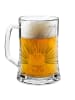 Mr. & Mrs. Panda Gravur Bierkrug Seeigel ohne Spruch in Transparent