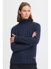 Oxmo Rollkragenpullover OXCATHY in Blau