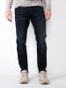 Petrol Industries Slim Straight Fit Jeans Seaham Tracker in Blau