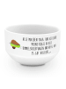 Mr. & Mrs. Panda Müsli Schale Avocado Yoga mit Spruch in Weiß