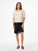 Pieces Bluse mit kurzen Ärmeln in Cloud Cream