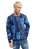Carlo Colucci Strickpullover Ernandes in Navy