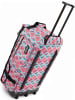 normani Reisetasche mit 3 Rollen 80 Liter in Flamingo