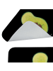Mr. & Mrs. Panda fußmatte bad Avocado Kern ohne Spruch in Schwarz