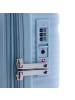 Gladiator 0800 4 Rollen Trolley 55 cm mit Dehnfalte in grey