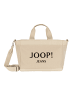 Joop Jeans Handtasche 'Calduccio Tela Yvette in Reines Weiß 36,00 x 27,50 x 16,00 cm'