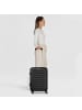 Franky London 4 Rollen Kabinentrolley S 55 cm mit Dehnfalte black