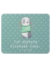 Mr. & Mrs. Panda Mouse Pad Code Meister mit Spruch in Meeresbrise