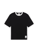 Matinique T-shirt MAhudson Gerade Passform in Black