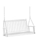 Outsunny Hollywoodschaukel 117L x 69B x 60H cm Weiß
