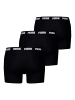 Puma Boxershort 3er Pack in Schwarz/Weiß