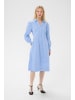 CULTURE Kleid CUebony Feminine in Blue Stripe